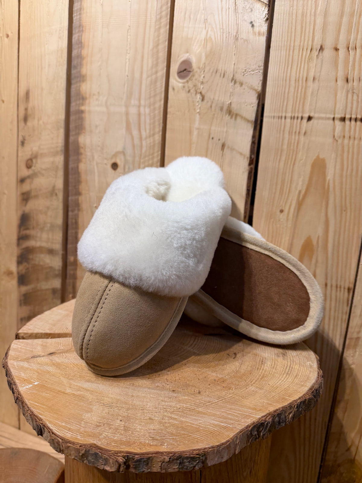 Ladies Sheepskin Mule