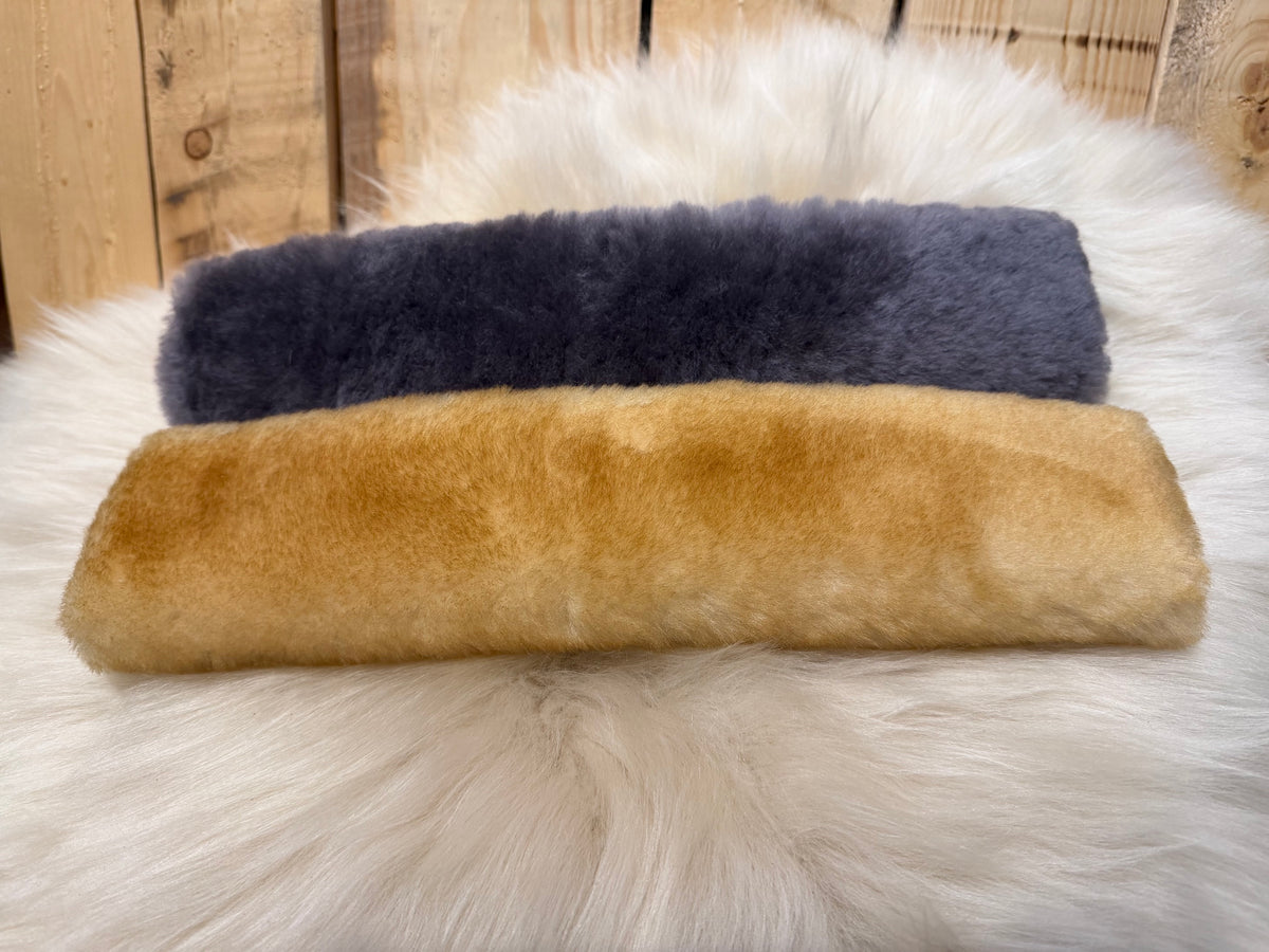 Sheepskin Seat Belt Covers