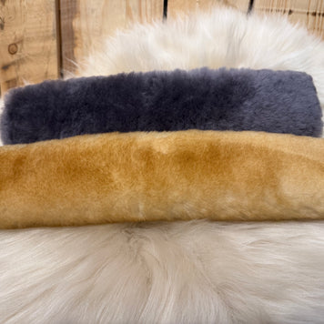 Sheepskin Seat Belt Covers